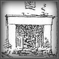The Interior of 13 Miller's Court. A sketch of the interior of 13 Miller's Court where Mary Kelly was murdered.