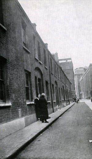 Durward Street, formely Buck's Row, Mary Nichols murder site.