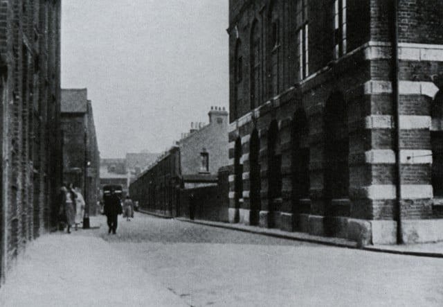 A view looking East along Durward Street.