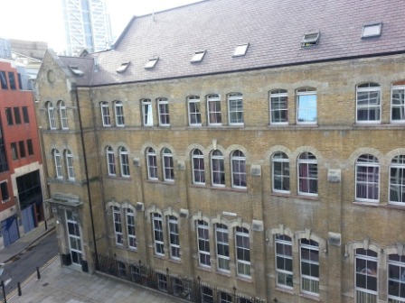 The exterior of the former Providence Row Night Refuge.