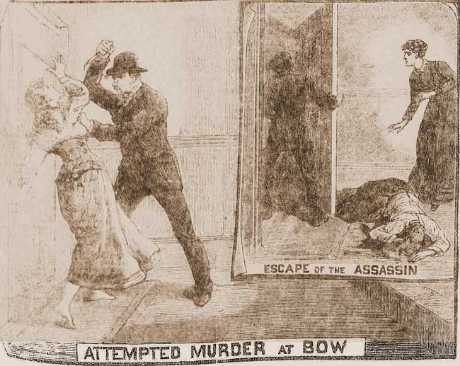 A press image showing the attack on Ada Wilson.