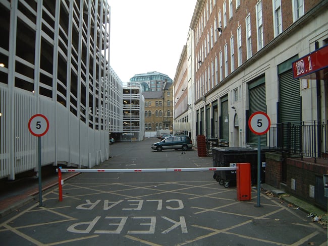 A view along Dorset Street in 2002.