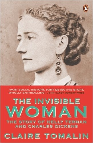 The front cover of Claire Tomalin's book The Invisible Woman.