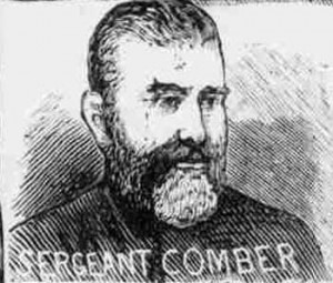 An illustration of Sergeant Comber.