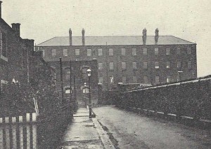 An exterior view of the workhouse at Poplar.