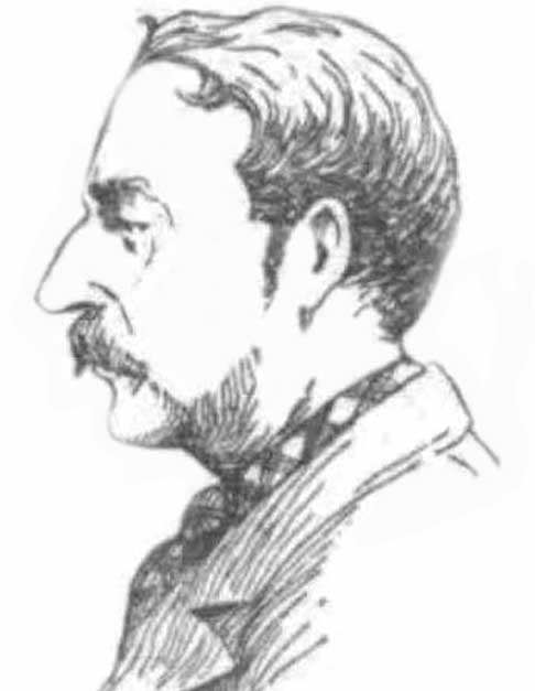 A sketch showing William Austin.