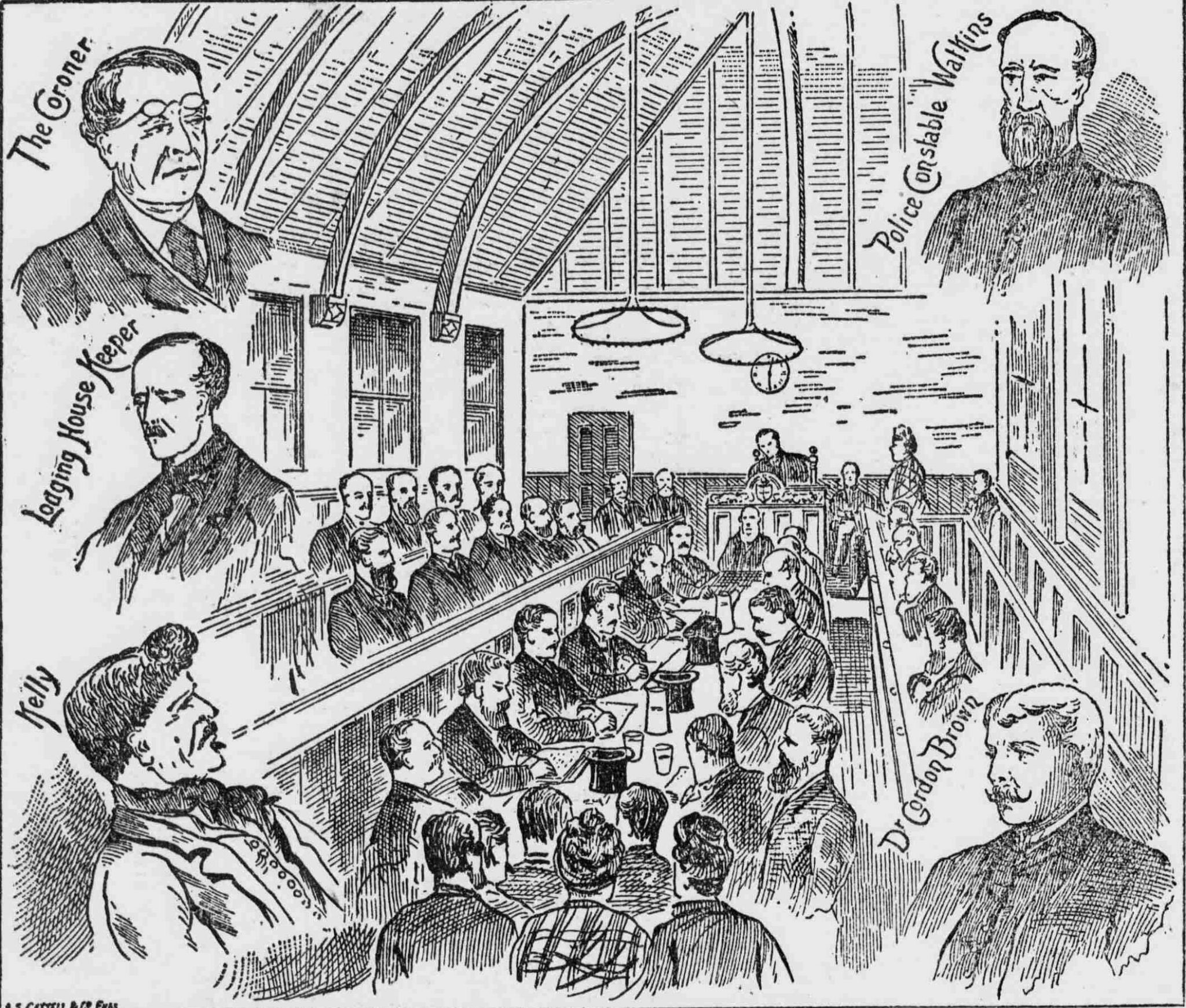 Witnesses At The Inquest Into The Death Of Catherine Eddowes
