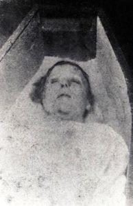 The photograph of Mary Nichols.