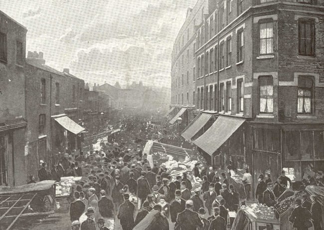 A Photograph of Wentworth Street.