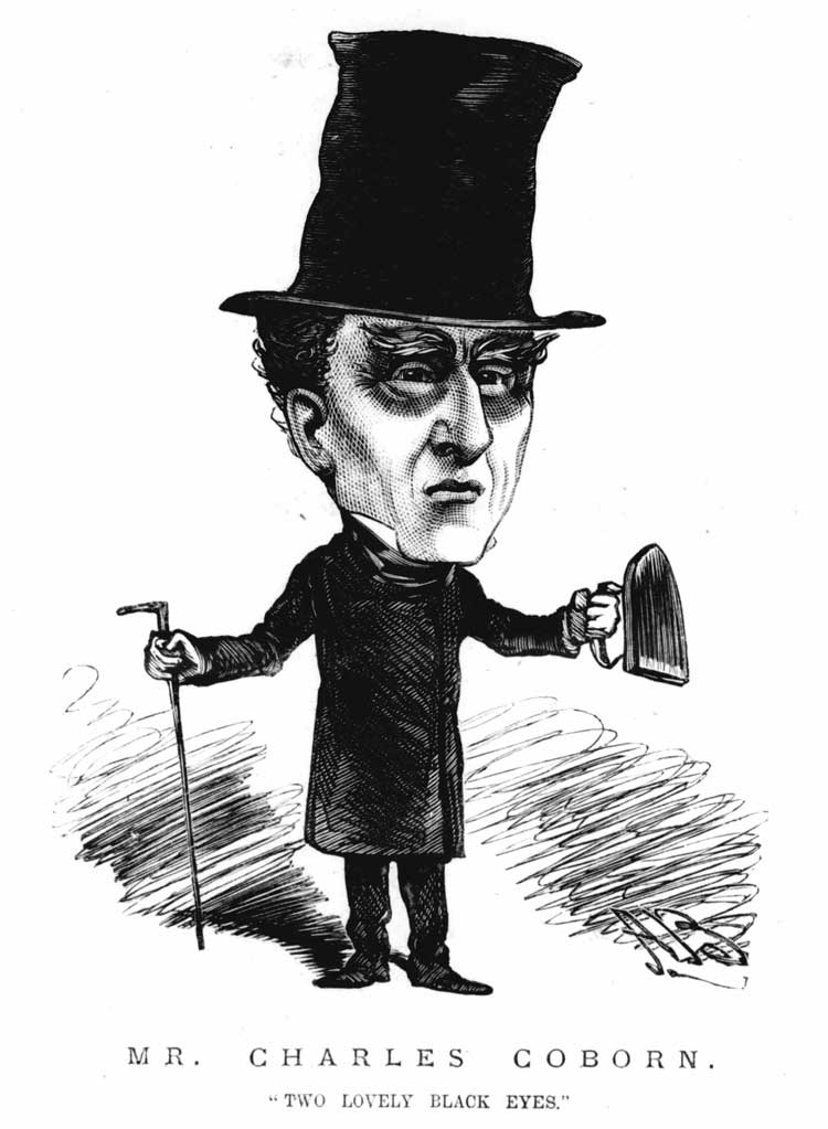 A portrait of Charles Coburn.