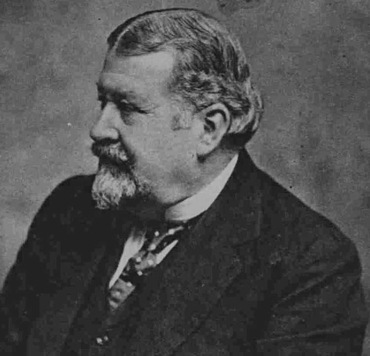 A photograph of George Sims.