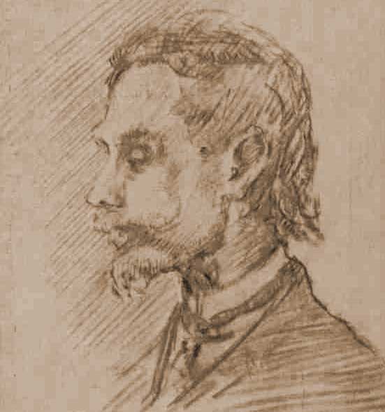 A sketch of Francis Thompson.