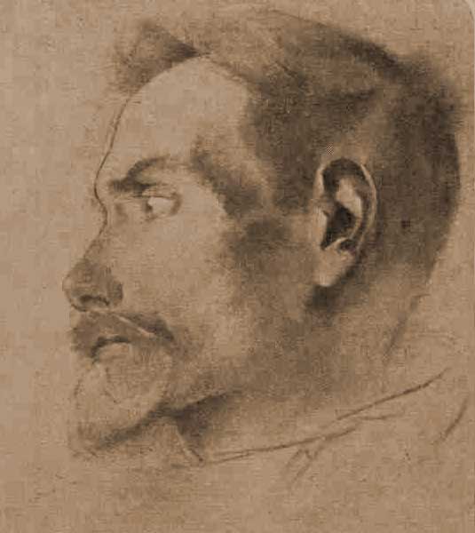 A sketch of Francis Thompson.