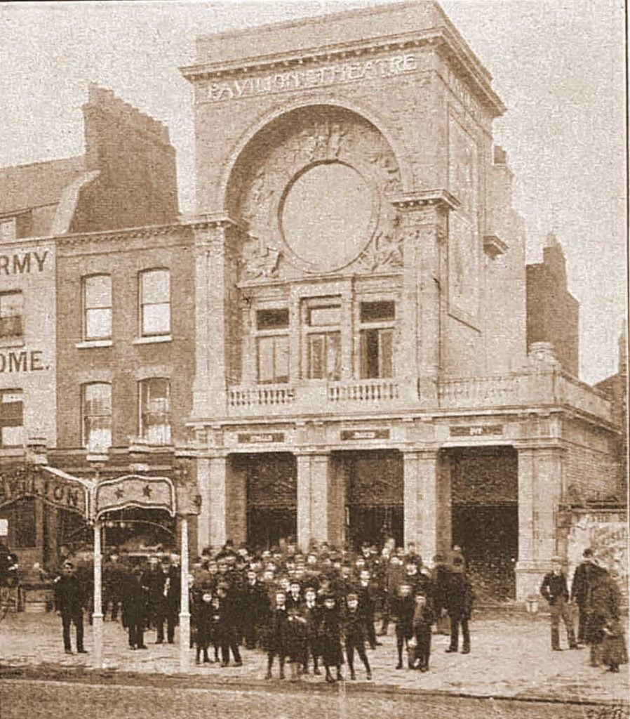 A photograph showing the Pavilion Theatre.