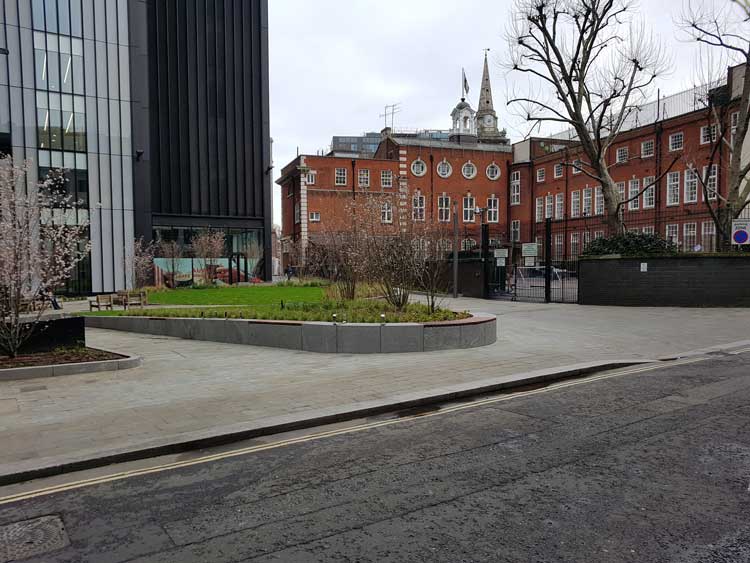 A view across Mitre Square