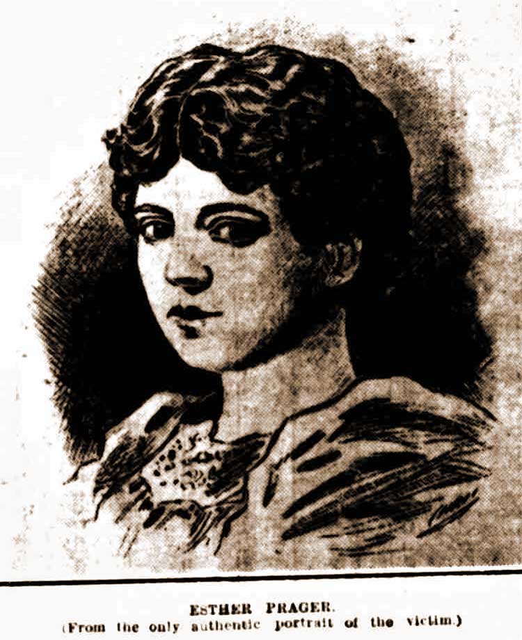 A portrait of Esther Praager.