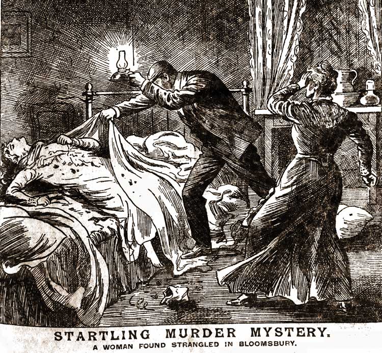 Finding the body of Esther Praager.