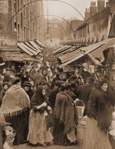 A view of Wentworth Street Market.
