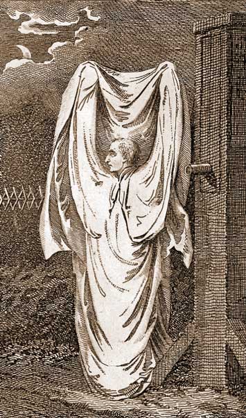 An illustration showing the Hammersmith ghost.