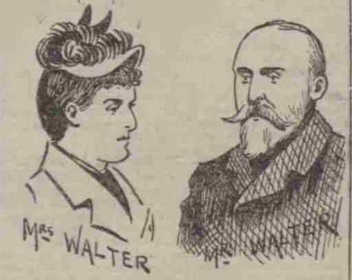 Portraits of Mr and Mrs Walter.